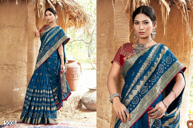 Lavanya 2 By 5D Designer Wedding Wear Silk Sarees Wholesale Price In Surat